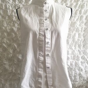 Rag and Bone white COTTON Top size S